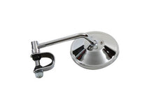 Load image into Gallery viewer, 4 inch Round Mirror with Clamp On Stem Chrome