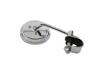 Load image into Gallery viewer, Chrome 3 inch Round Mini Mirror with Clamp On Stem