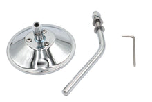 Load image into Gallery viewer, Chrome 4 inch Round Mirror with Stud Stems