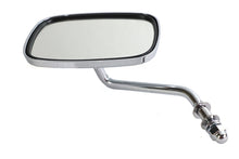 Load image into Gallery viewer, Chrome Replica Swivel Mirror with Short Billet Stem