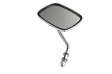 Load image into Gallery viewer, Chrome Replica Swivel Mirror with Short Billet Stem