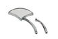 Axe Mirror with Billet Stem Chrome