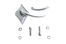 Load image into Gallery viewer, Diamond Mirror with Billet Stem Chrome