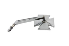 Load image into Gallery viewer, Maltese Mirror with Girder Stem Chrome