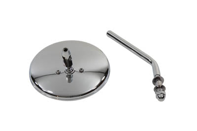 4-1/2 inch Round Chrome Mirror