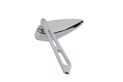 Micro Teardrop Mirror with Billet Slotted Stem