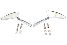 Load image into Gallery viewer, Teardrop Mirror Set with Slotted Stems