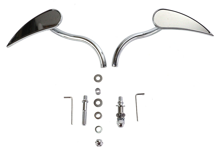 Ellipse Mirror Set with Round Stems