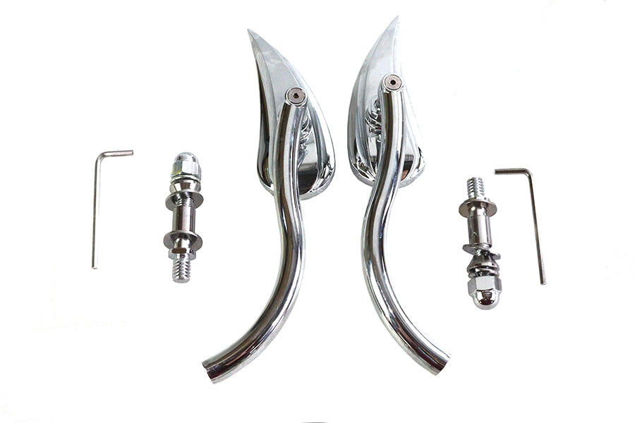 Ellipse Mirror Set with Round Stems