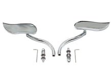 Load image into Gallery viewer, S-Curve Mirror Set with Round Stems