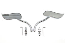 Load image into Gallery viewer, S-Curve Mirror Set with Round Stems