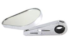 Load image into Gallery viewer, Teardrop Mirror with Clamp on Billet Stem