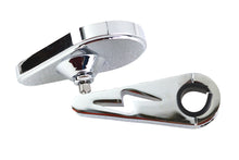 Load image into Gallery viewer, Teardrop Mirror with Clamp on Billet Stem