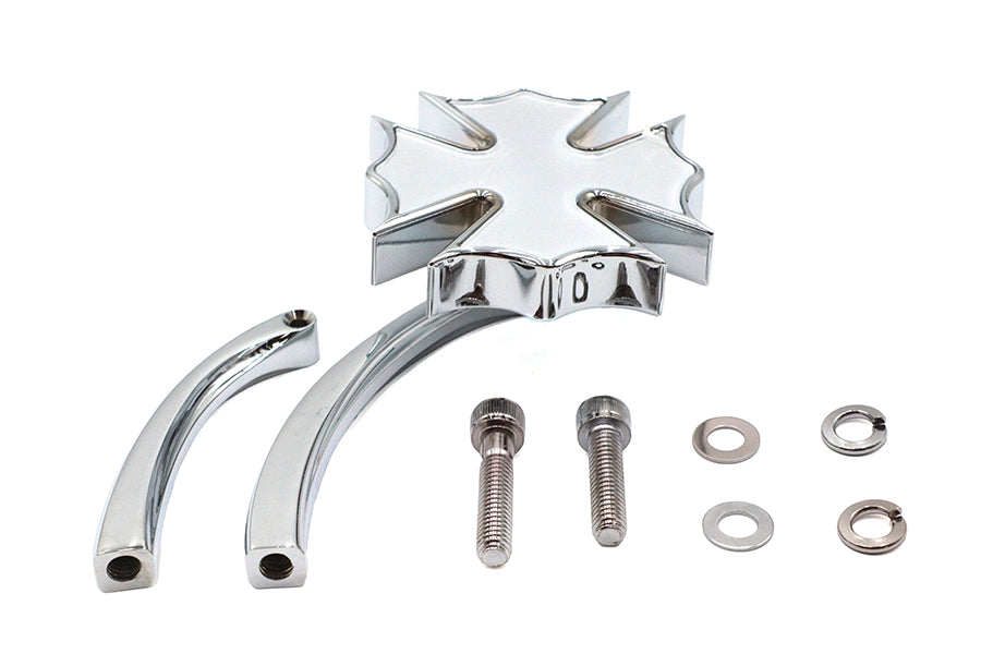 Fire Fighter Mirror with Billet Stems