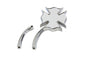 Fire Fighter Mirror with Curved Stems