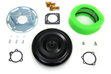 Load image into Gallery viewer, Wyatt Gatling 8 inch Round Air Cleaner Kit with Black Cover