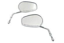 Load image into Gallery viewer, Chrome Taper Convex Mirror Set
