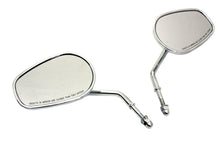 Load image into Gallery viewer, Chrome Taper Convex Mirror Set
