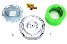Load image into Gallery viewer, Wyatt Gatling 8 inch Round Air Cleaner Chrome