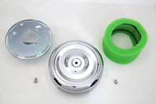 Load image into Gallery viewer, Wyatt Gatling 8 inch Round Air Cleaner Chrome
