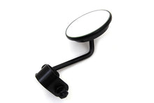 Load image into Gallery viewer, Black 3 inch Round Mini Mirror with Clamp on Stem