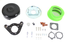 Load image into Gallery viewer, 8 inch Air Cleaner Kit Black