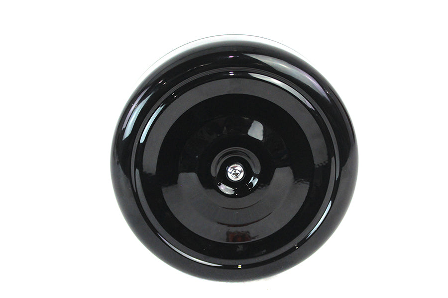 Wyatt Gatling 7 inch Round Air Cleaner Kit with Black Cover