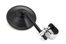 Load image into Gallery viewer, 4 inch Round Mirror with Clamp Black Steel