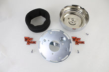 Load image into Gallery viewer, Wyatt Gatling 7 inch Round Air Cleaner Kit with Chrome Cover