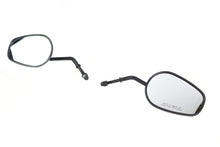 Load image into Gallery viewer, Wyatt Gatling Rectangle Mirror Set with Round Stems Black