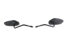 Load image into Gallery viewer, Wyatt Gatling Rectangle Mirror Set with Round Stems Black