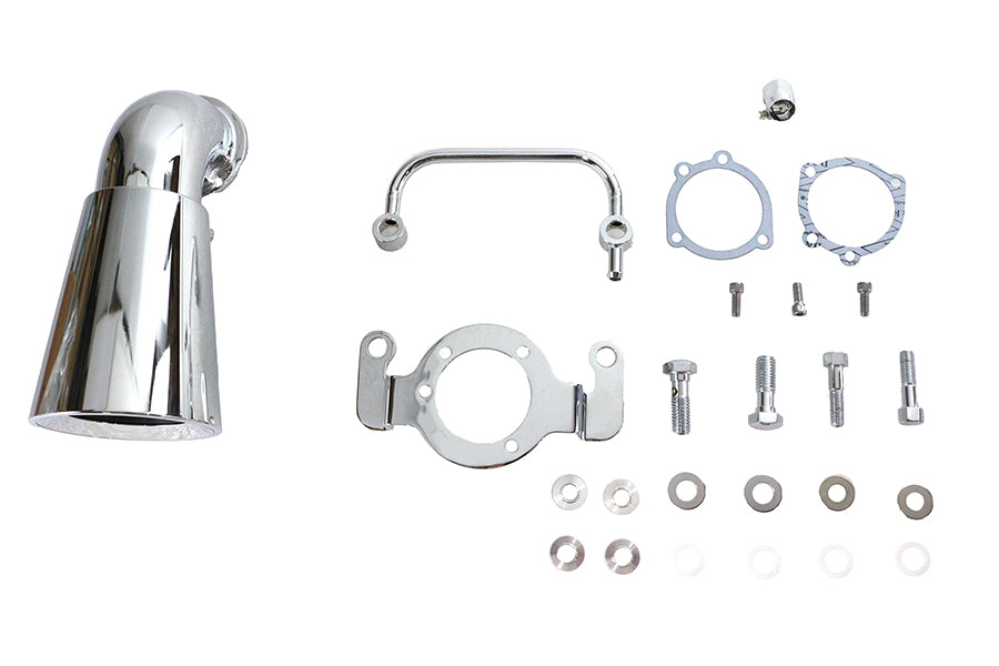 Air Cleaner Breather Chrome Billet