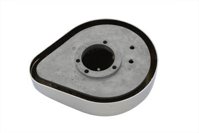 Teardrop Air Cleaner with Flames Chrome