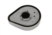 Load image into Gallery viewer, Teardrop Air Cleaner with Flames Chrome