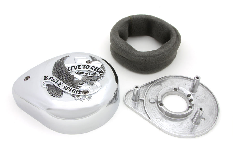 Eagle Spirit Chrome Teardrop Air Cleaner