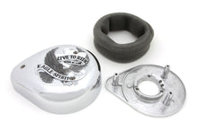 Load image into Gallery viewer, Eagle Spirit Chrome Teardrop Air Cleaner