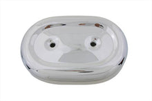 Load image into Gallery viewer, Oval Air Cleaner Cover Chrome