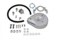 Teardrop Air Cleaner Kit Smooth Chrome