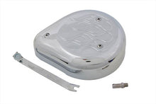 Load image into Gallery viewer, Teardrop Air Cleaner Kit Chrome Flame