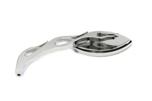 Load image into Gallery viewer, Druid Mirror Oval Style with Flame Billet Stem