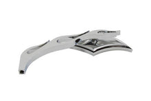 Load image into Gallery viewer, Druid Mirror with Flame Style Billet Stem