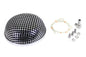 Wyatt Gatling Round Mesh Air Cleaner Chrome