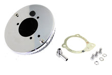 Load image into Gallery viewer, Wyatt Gatling Round Mesh Air Cleaner Chrome