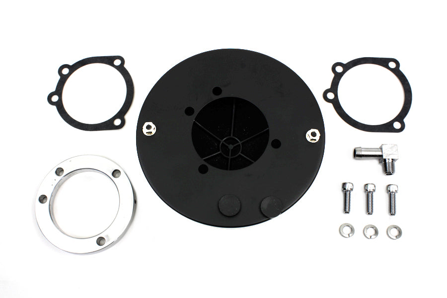 Wyatt Gatling Round Mesh Air Cleaner Black