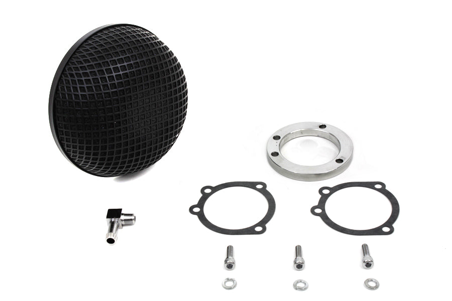 Wyatt Gatling Round Mesh Air Cleaner Black