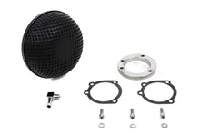 Load image into Gallery viewer, Wyatt Gatling Round Mesh Air Cleaner Black