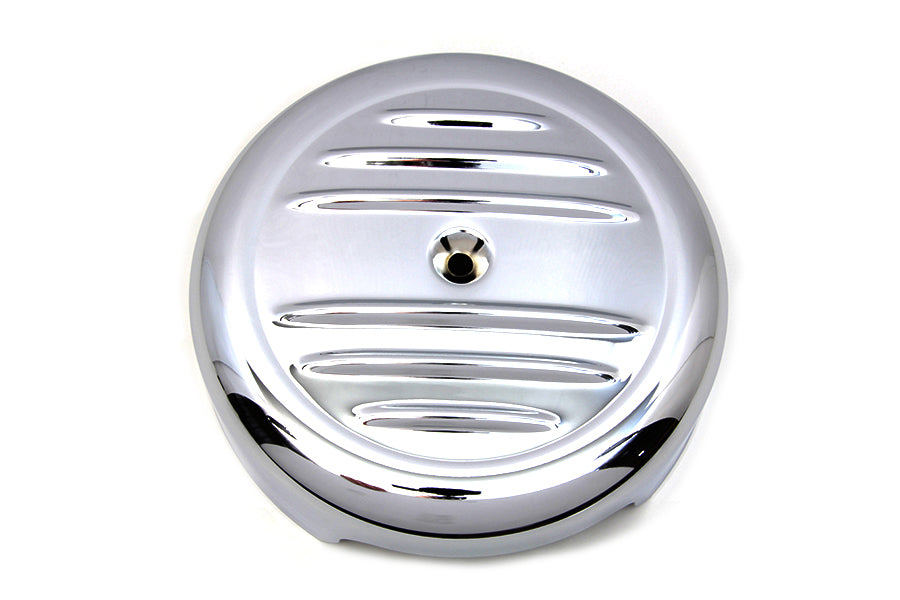 8 inch Chrome Stripe Air Cleaner Cover