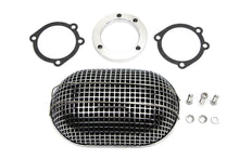 Load image into Gallery viewer, Chrome Oval Mesh Air Cleaner