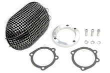 Load image into Gallery viewer, Chrome Oval Mesh Air Cleaner