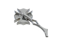 Load image into Gallery viewer, Chrome Firefighter Mirror with Billet Stem